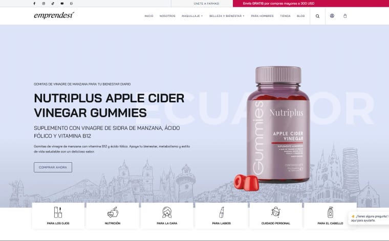 Emprendesí — Desarrollo y Diseño Web por Carlos Viteri