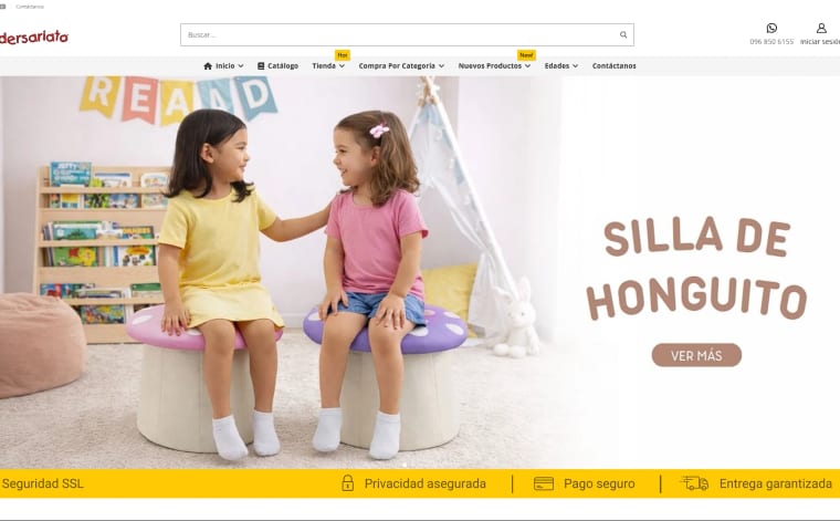Kindersariato — Desarrollo y Diseño Web por Carlos Viteri