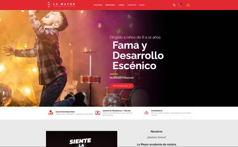 La Mayor — Desarrollo y Diseño Web por Carlos Viteri