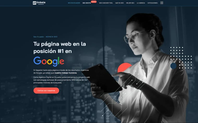 SEO Ecuador — Desarrollo y Diseño Web por Carlos Viteri